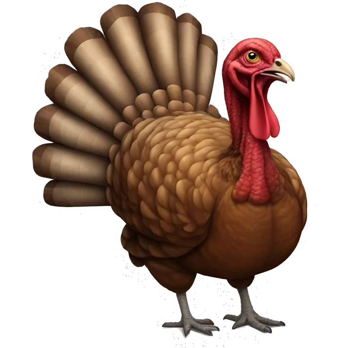 Realistic Turkey  emoji