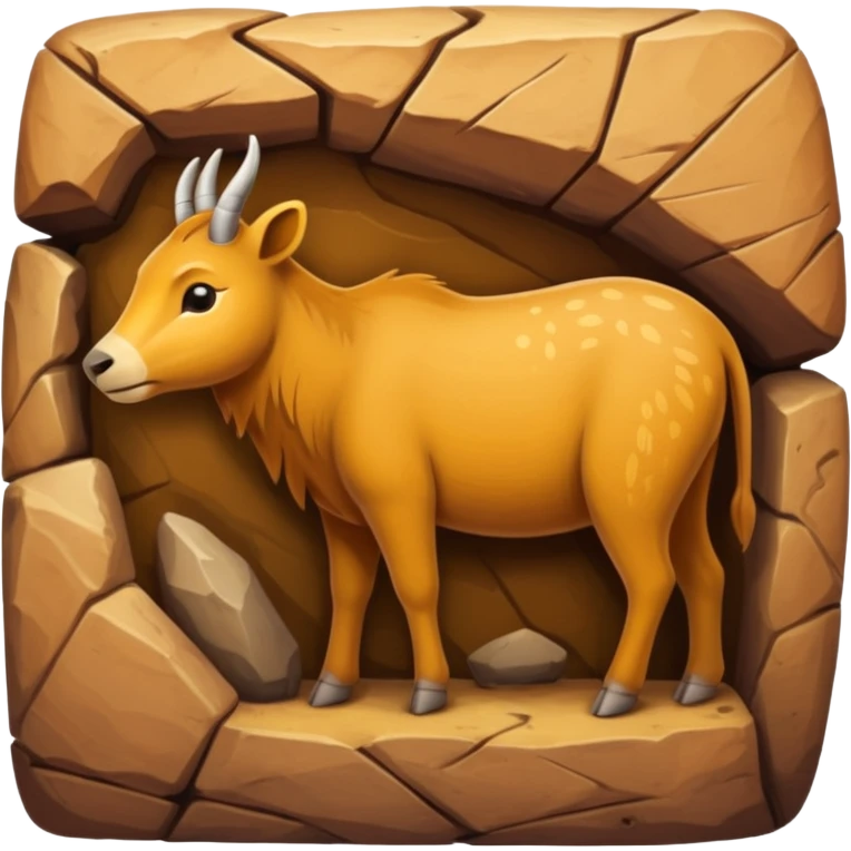 stone age cave art emoji