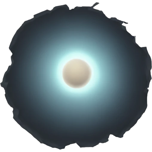 Black hole emoji