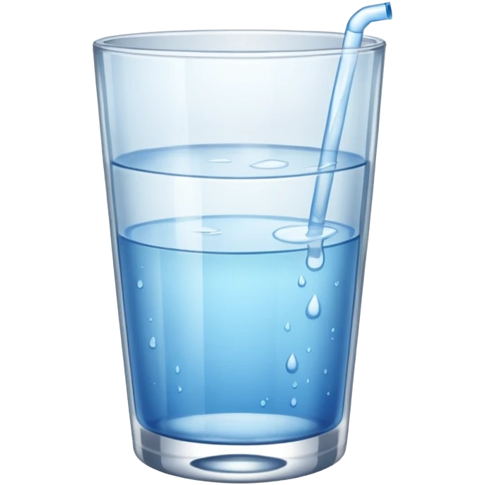 glass of water emoji