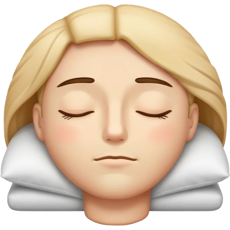 Sleepy face emoji