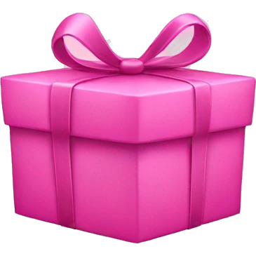 pink present emoji