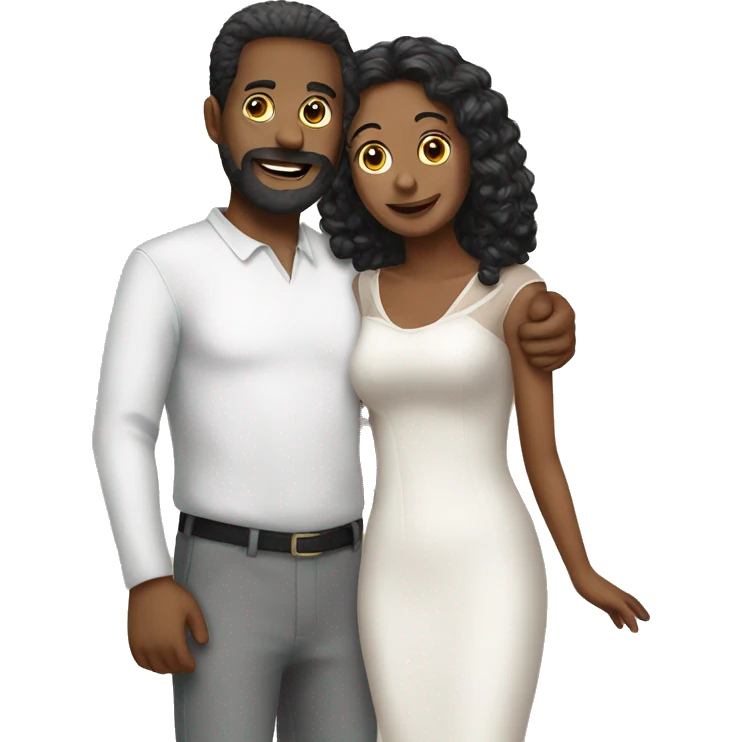 Couple costume  emoji