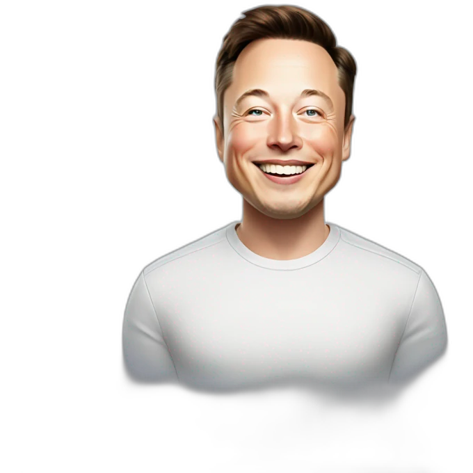 elon musk smiling emoji