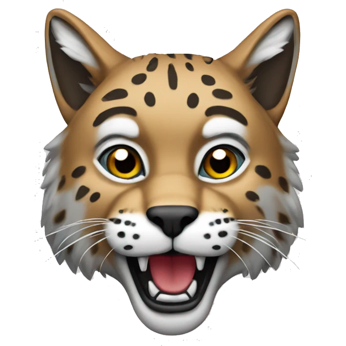 Bobcat Mascot emoji