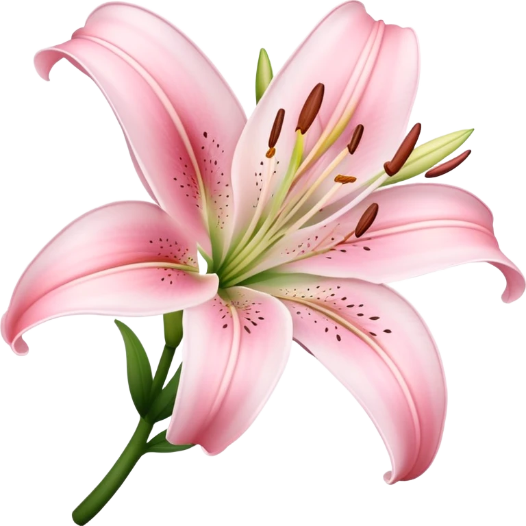 light pink lilium emoji