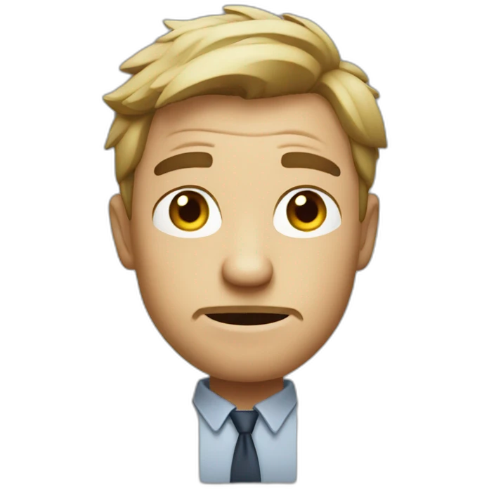 small annoying Australian man emoji