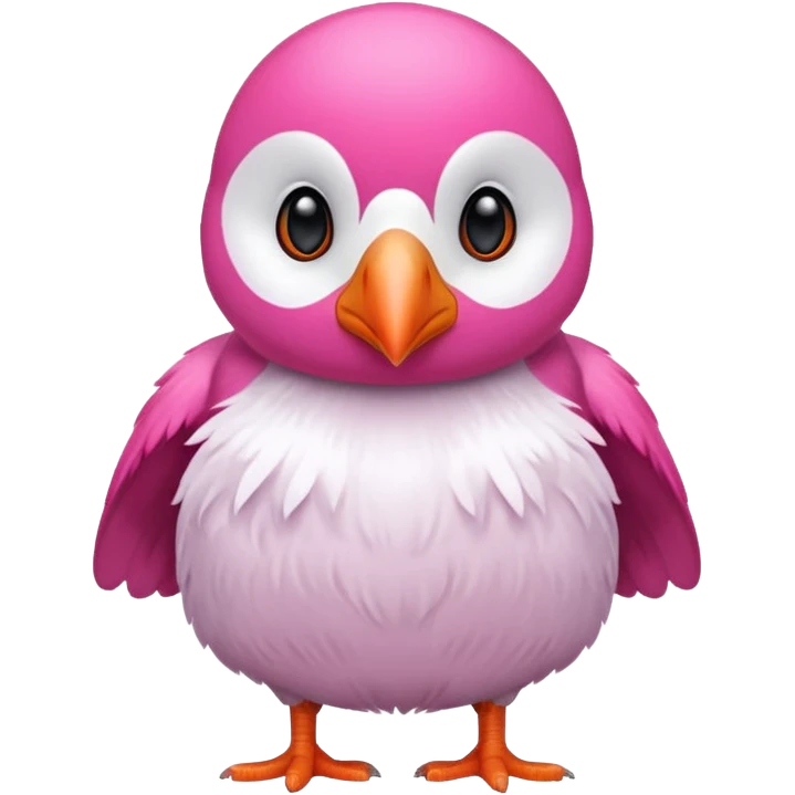 pink puffin 💨 emoji