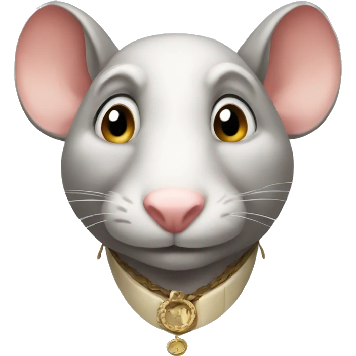 Rich rat emoji
