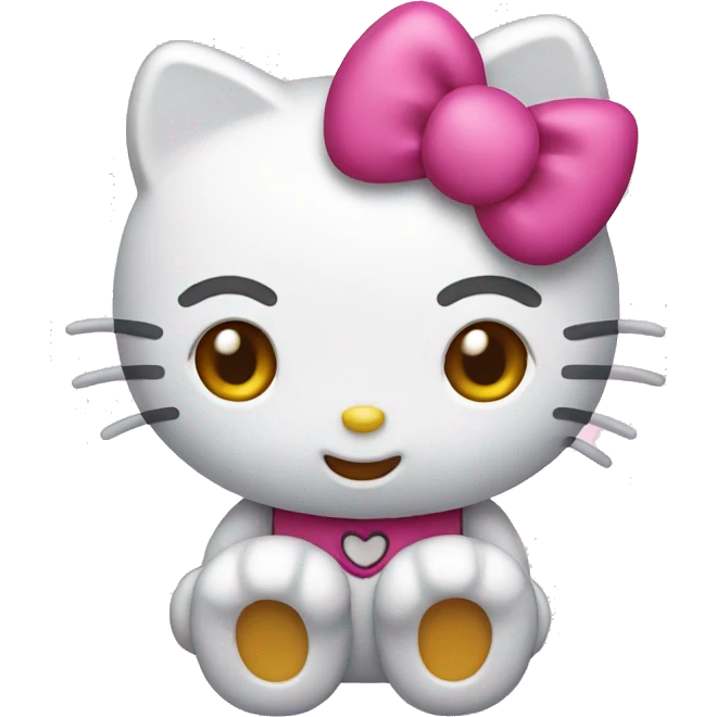 Hello kitty emoji