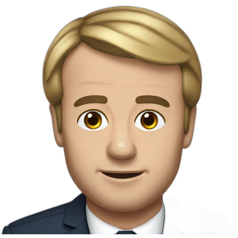 emmanuel-macron head boom emoji