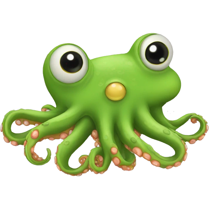 Frog octopus  emoji
