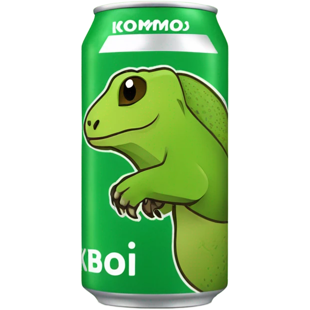 Kiwi Komodo Energy Drink can emoji