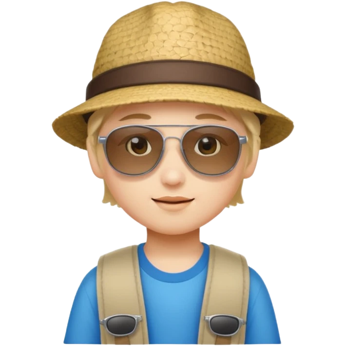 tourist kid emoji