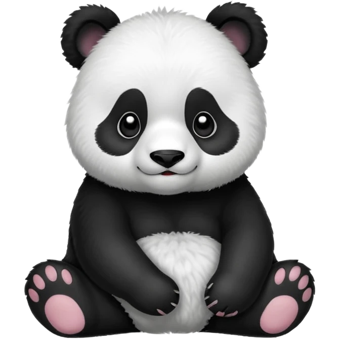 cute panda  emoji