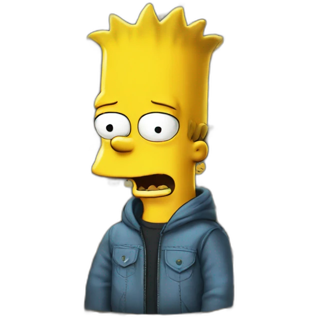 Bart simpson emoji