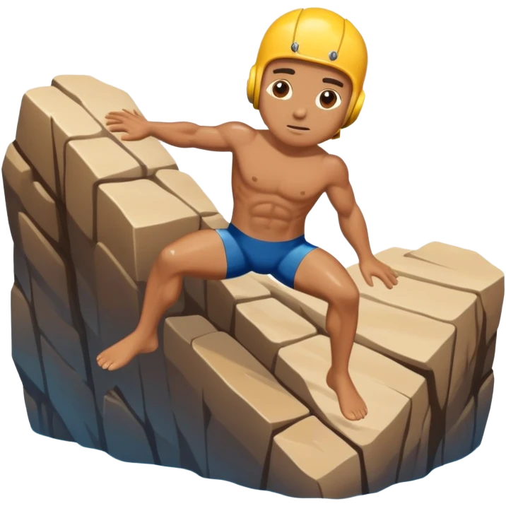 Cliff diver emoji