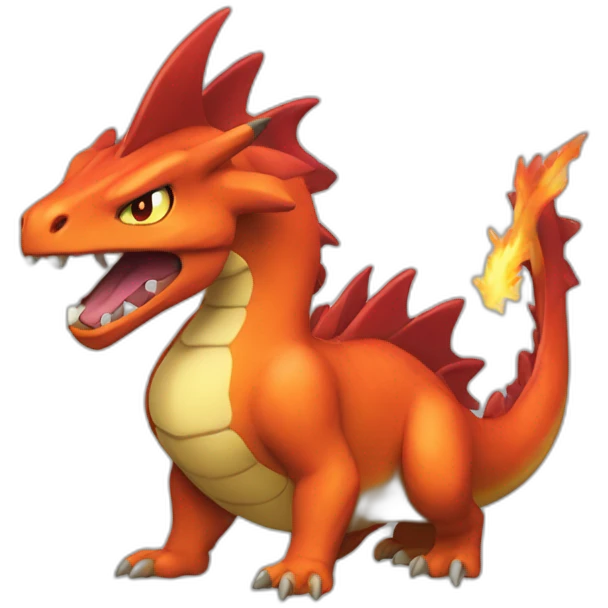 Dracaufeu pokemon emoji