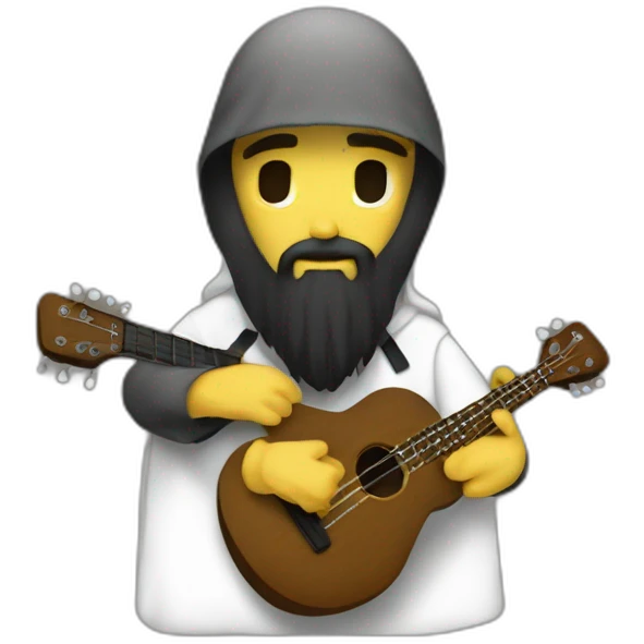 A jihadist sionist chatolic who plated ukulele  emoji