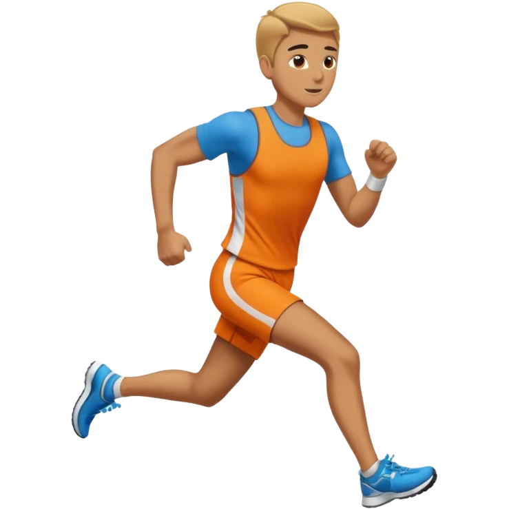 Treino de corrida emoji