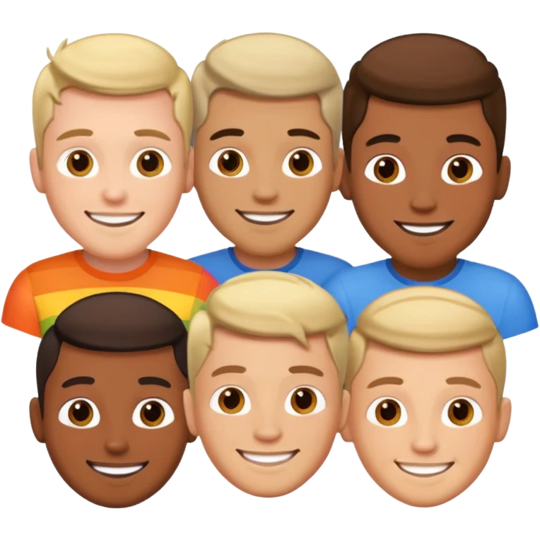 Gay men  emoji
