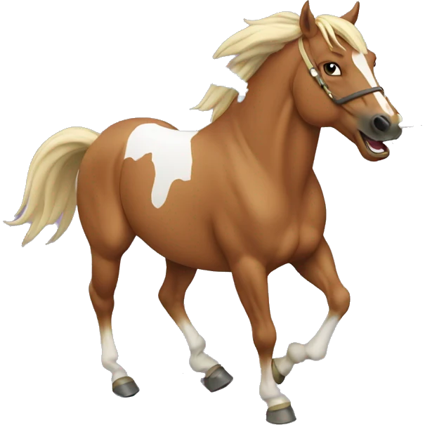 horse vaping emoji