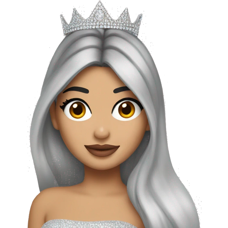 Kylie Jenner as a princess emoji