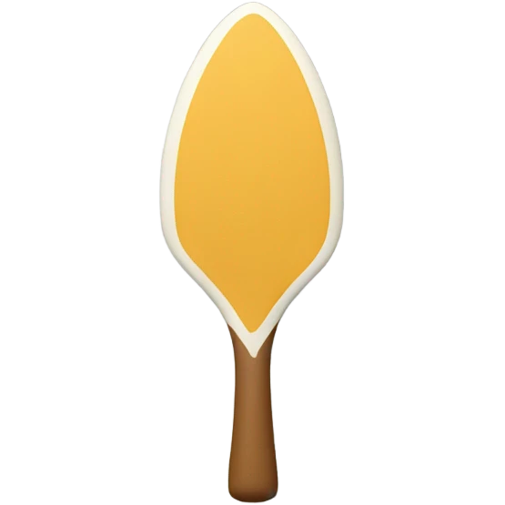 A very simple paddle icon with a small wave motif emoji