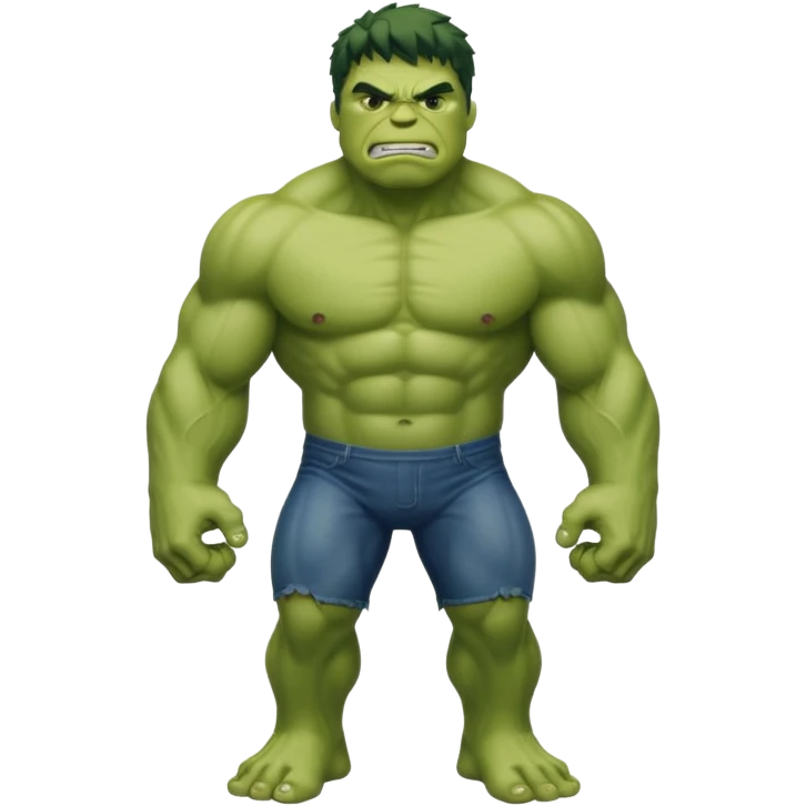 Hulk full body emoji