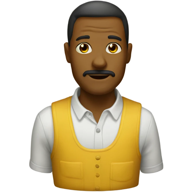 Mustard human emoji