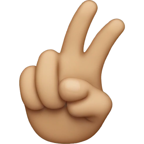 finger down  emoji