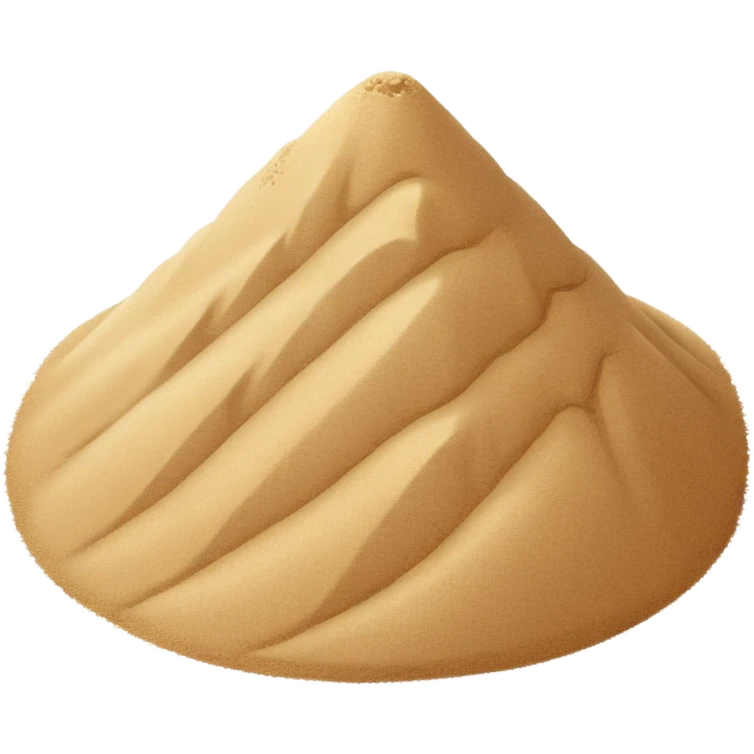 Sand emoji