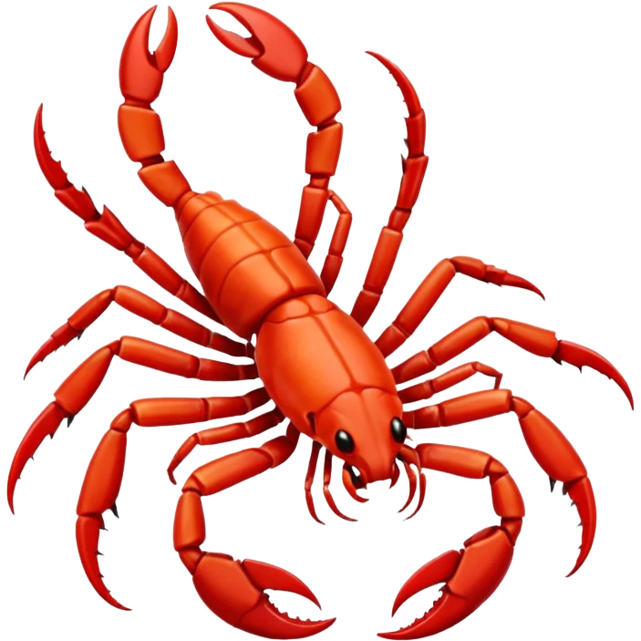 red Scorpion zodiac Sign emoji