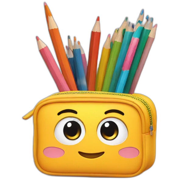 pencil case emoji