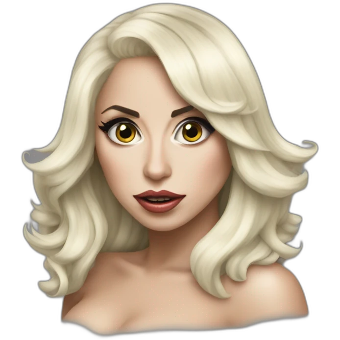 Lady Gaga On Born this way ERA emoji