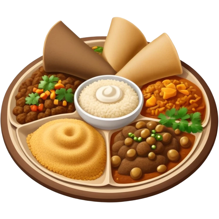 Ethiopian food emoji