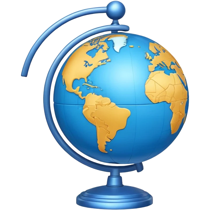 The globe emoji