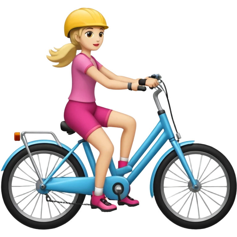 Grab bike women emoji