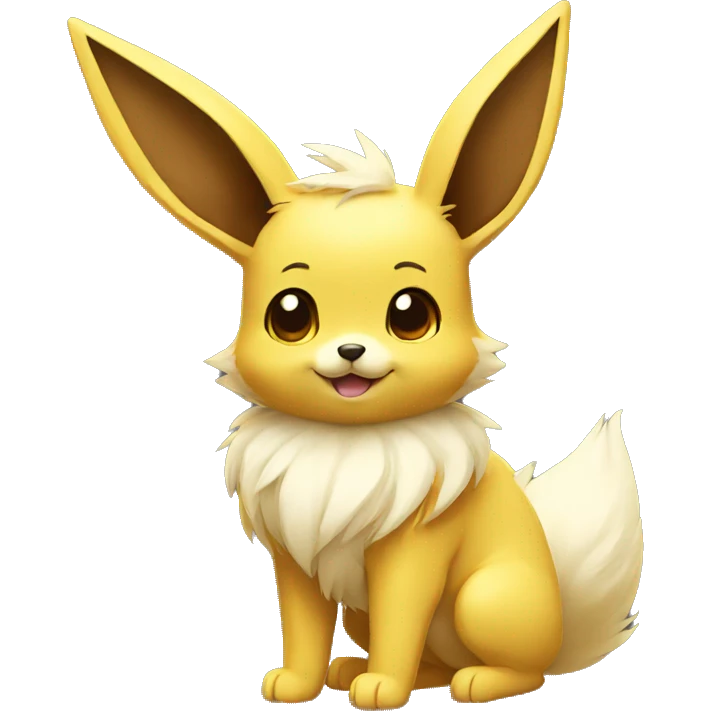 Yellow Electric Eevee emoji