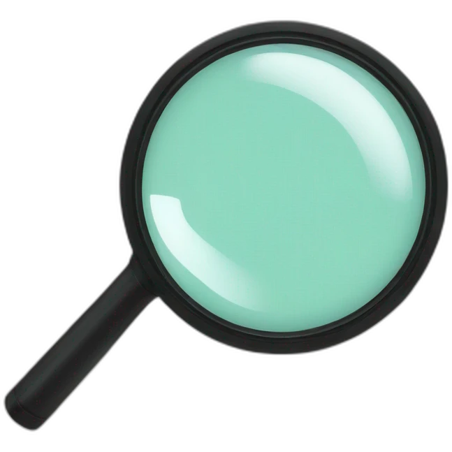 magnifier emoji