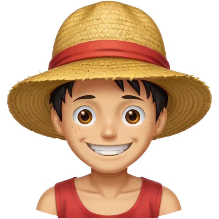 Luffy one piece  emoji