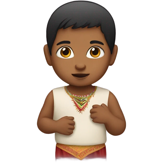 Indian and Mexican baby emoji