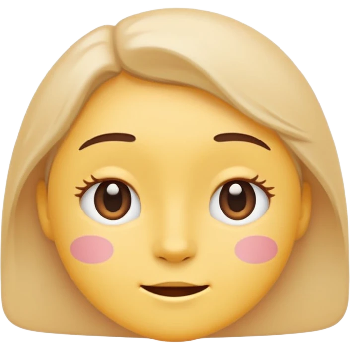 minimal flat emoji style,
soft rounded shapes,
gentle facial expression,
no sharp edges,
no exaggerated cartoon emotion,
pastel color palette,
slightly desaturated,
modern health app aesthetic,
high emotional clarity,
no text, no background,
transparent background,
1:1 square,
SVG / vector friendly emoji