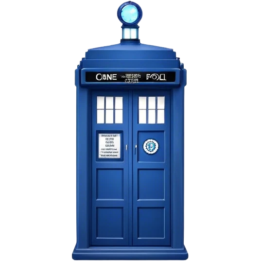 Tardis emoji