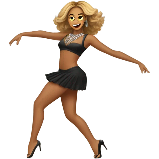 Beyonce dancing  emoji