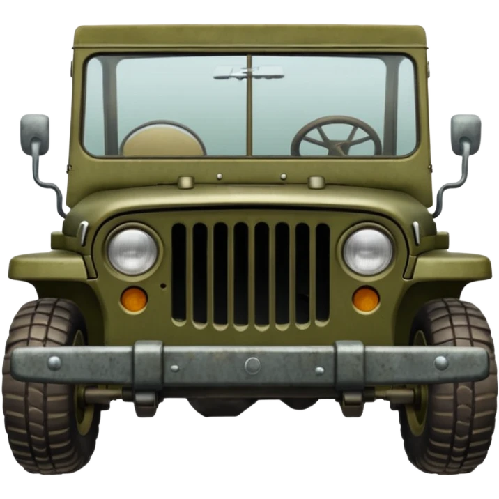Willy Jeep front emoji