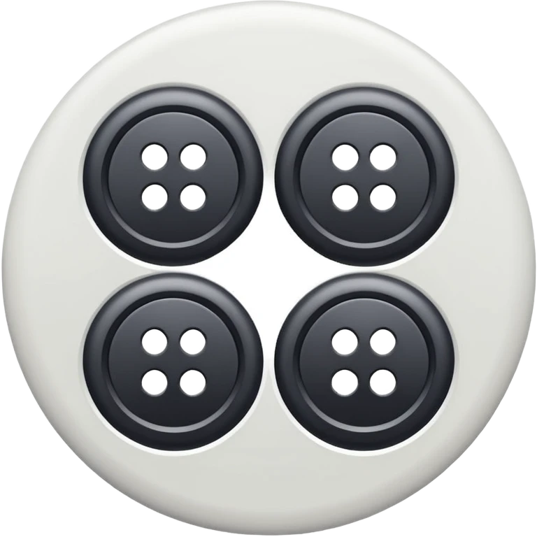 four-hole tailor's button emoji
