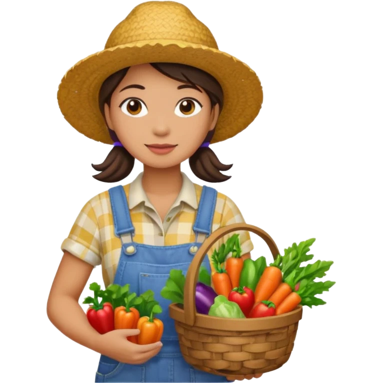 female farmer emoji