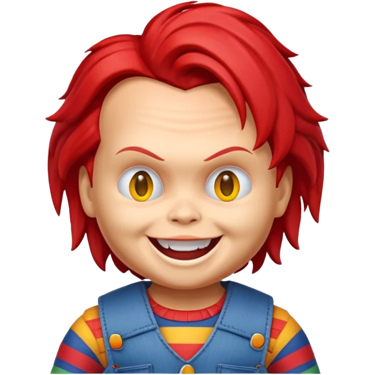 Un emojin de chuky emoji