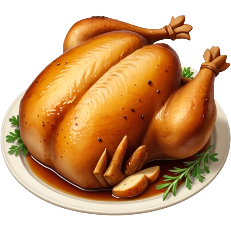 round slice chicken rost emoji